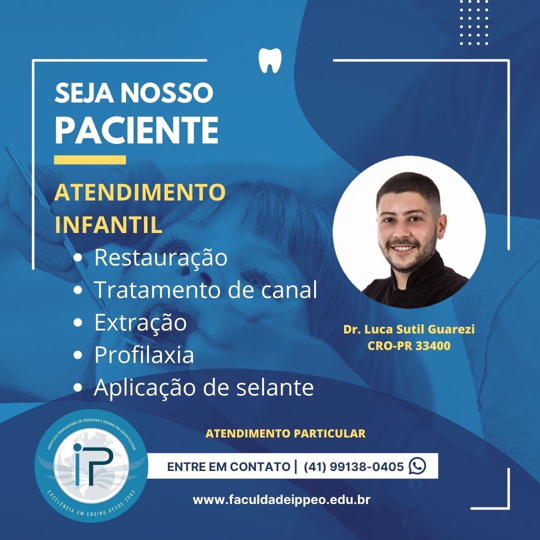 Faculdade IPPEO - Seja nosso paciente - Atendimento Infantil